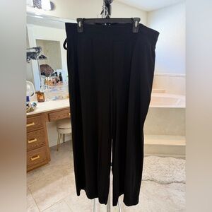 Lou & Grey Black Women's Pants XXL Petite